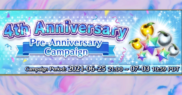 Fate Grand Order 4th Anniversary the Pre Anniversary campaign is out now