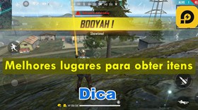 Melhores lugares para obter itens no Free Fire