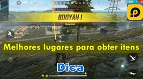Melhores lugares para obter itens no Free Fire