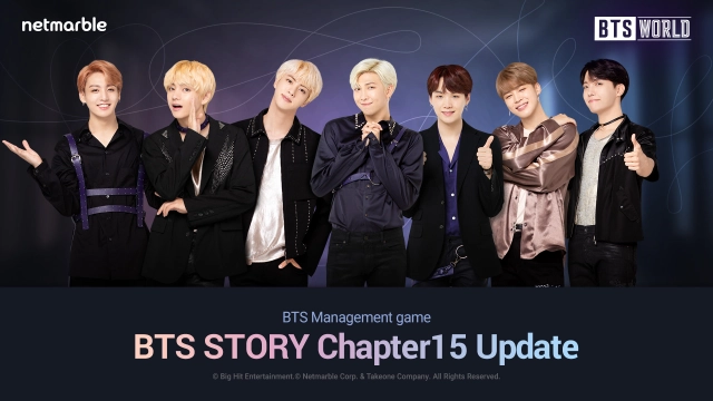 《BTS WORLD》10月更新 加入圍繞告示牌排行榜的全新神秘劇情
