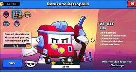 Brawl Stars: Guide to win V8-BIT Retropolis Challenge