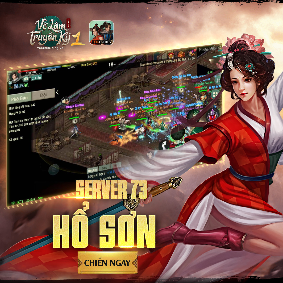 LDPlayer|Hướng dẫn cách làm nhiệm vụ Dã Tẩu trong VLTK 1 Mobile