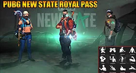 أخبار Royal pass للعبة PUBG : New State