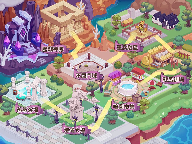 《天使之戀 Online》前進勇士之國,迎接喜氣的歡樂新年!
