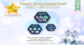 【ไกด์เกม】Kyrie & Terra เกม NFT  สาวน้อยมีกิจกรรม Grand Terra Grand Prix: Race 03/10 แจกของฟรี