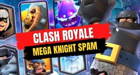 Clash Royale Mega Knight Spam with a Best Upgrade to the Winning