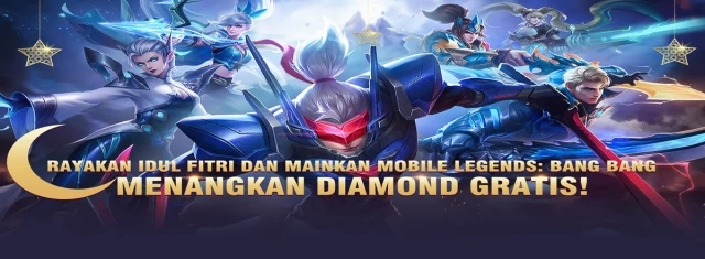 Rayakan Idul Fitri dan mainkan Mobile Legends: Bang Bang - Menangkan Diamond gratis!