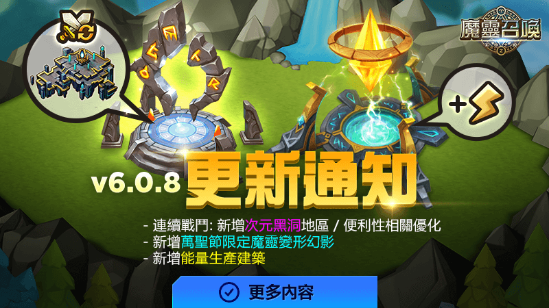 眾所期盼!《魔靈召喚》次元黑洞連續戰鬥與萬聖節全新搗蛋造型登場!
