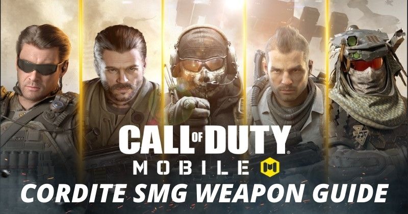 Call of Duty Mobile Cordite SMG Weapon Guide