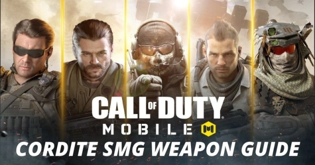Call of Duty Mobile Cordite SMG Weapon Guide