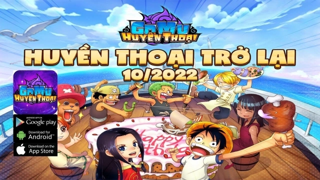 『GAME MỚI』Gomu Huyền Thoại - Game cốt truyện “One Piece” đình đám trở lại làng game Việt vào tháng 10