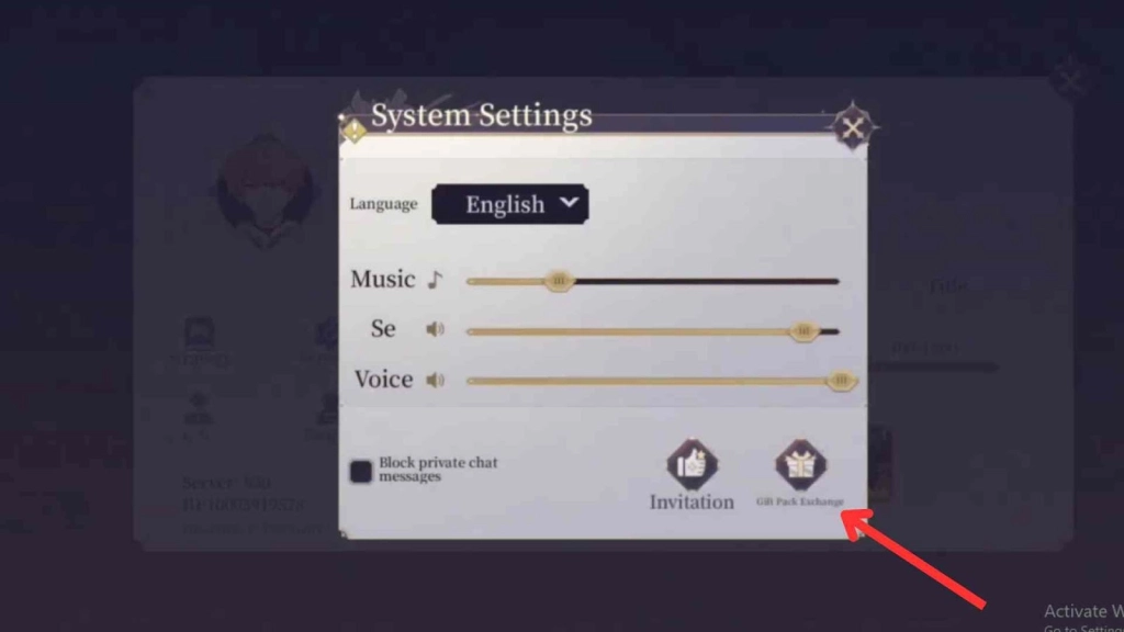 Redeeming Process for Maiden Academy