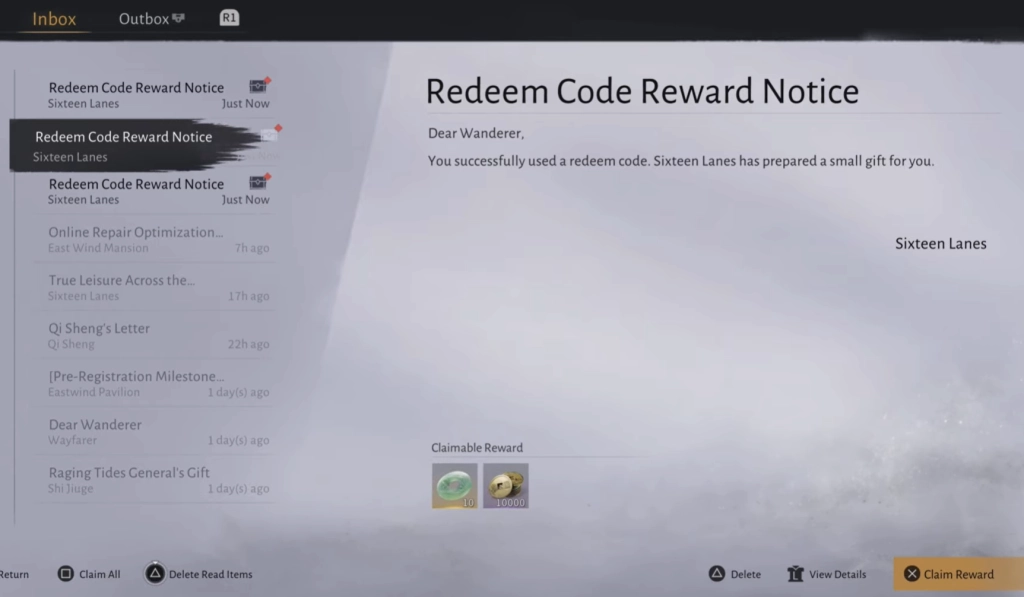 Claim your rewards