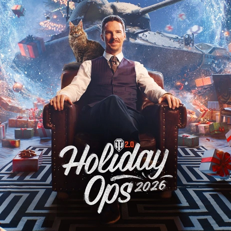 英國演員班尼迪康柏拜區加入《戰車世界》2026節日大作戰!