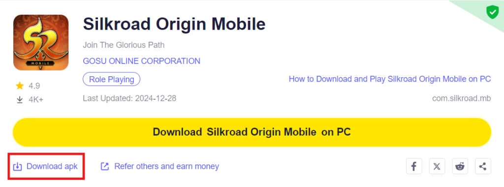 How to Download and Play Silkroad Origin Mobile on PC - Beginners Guide