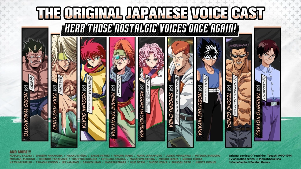 Yu Yu Hakusho·Slugfest is Officially LIVE in Thailand & Indonesia! 1 Million Pre-Registration&nbsp;Milestone SMASHED!