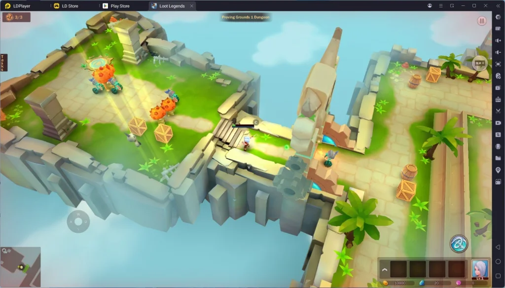 Como baixar e jogar Loot Legends Rogue Dungeons no computador?