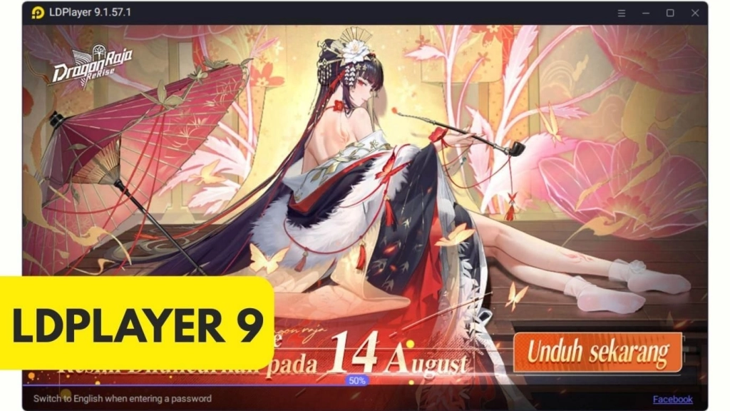 Tampilan antar muka LDPlayer untuk mengunduh game di Toko LD