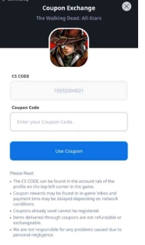 How to Redeem Codes in TWD All Stars