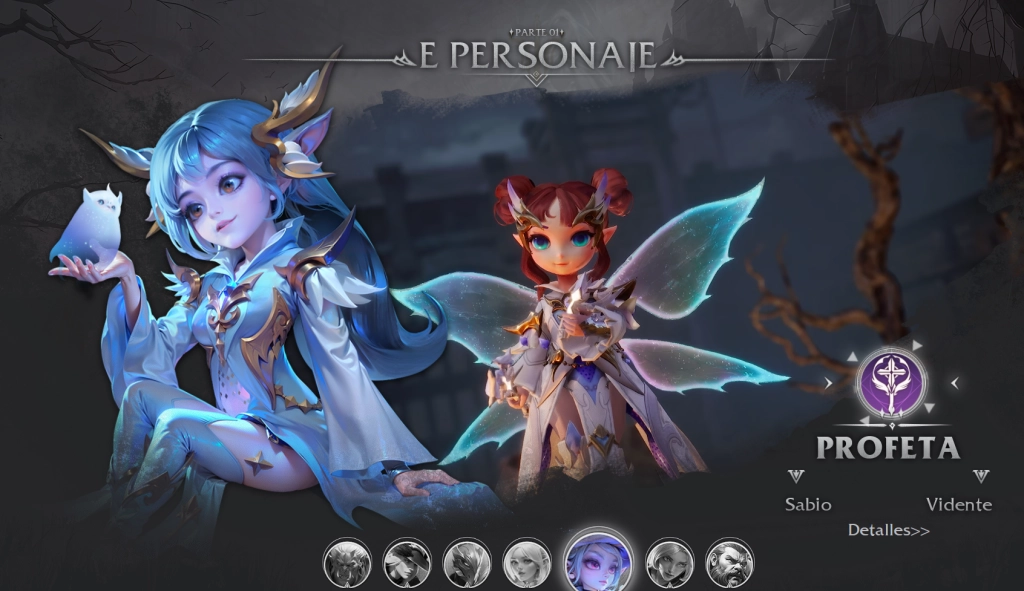 The Dragon Odyssey — Creación de personaje y elección de Clases