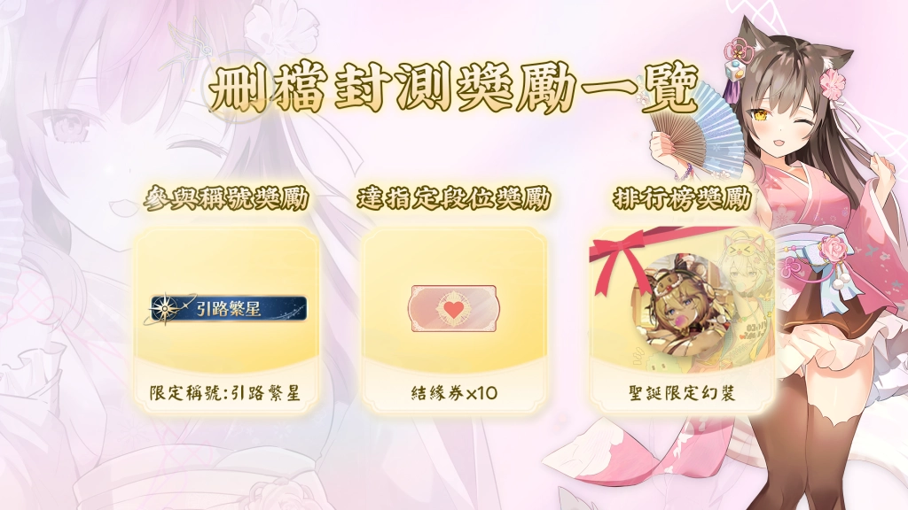 《天月麻雀》刪檔封測啟動！搶先體驗全新內容領限定獎勵