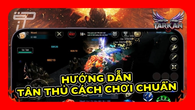 MU Huyền Thoại Tarkan Mobile: Hướng Dẫn Tân Thủ Cách Chơi Chuẩn Đầu Game