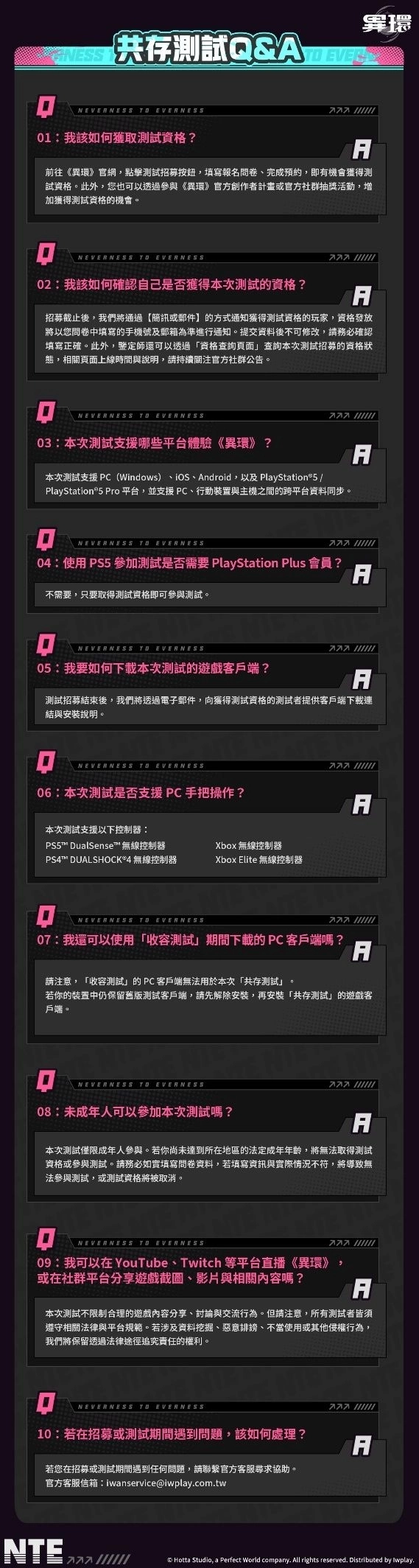 《異環》釋出「共存測試」預告影片,同步開啟多平台限量招募測試活動!