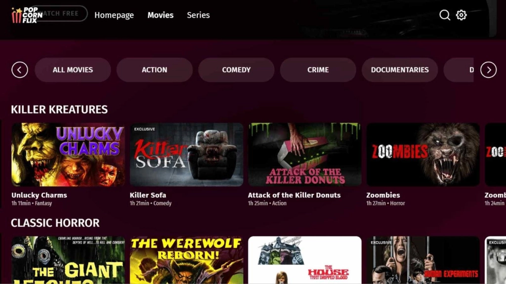 Popcornflix Popcornflix