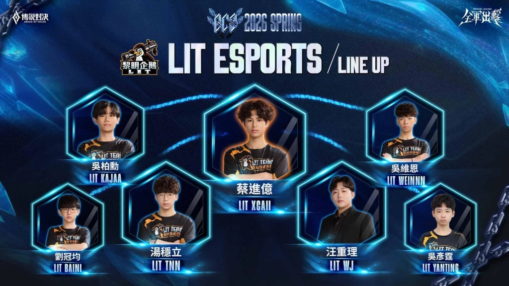 《Garena傳說對決》GCS 職業聯賽春季賽 2月27日熱血登場！