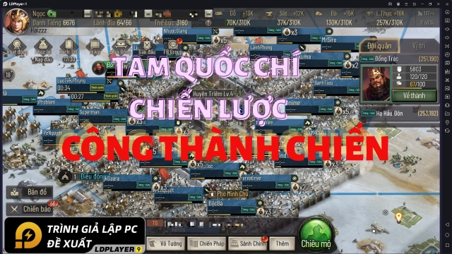 『HƯỚNG DẪN』TAM QUỐC CHÍ - CHIẾN LƯỢC những lưu ý khi công thành