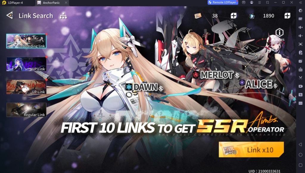 Anchor Panic (Global) มือใหม่ วิธี Reroll ไอดีได้เร็วขึ้น 4 เท่าแนะนำตัวละครที่ควรหา!!