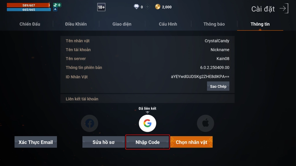 Full bộ code Lineage2M - Hướng dẫn cách nhập chi tiết