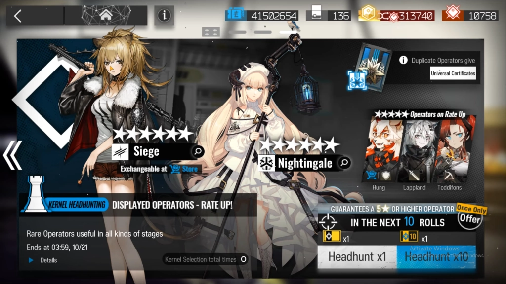 Siege & Nightingale: Standard Banner