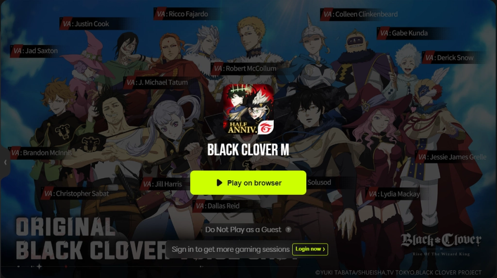 How to Download and Play Black Clover M on PC - Beginners Guide