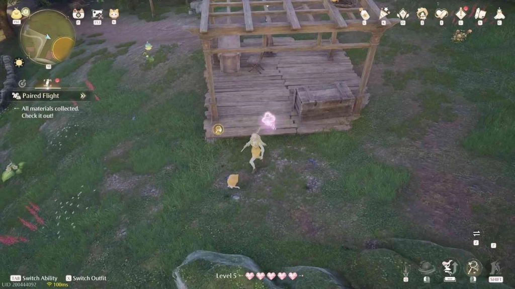 Gathering Resources in Serenity Island