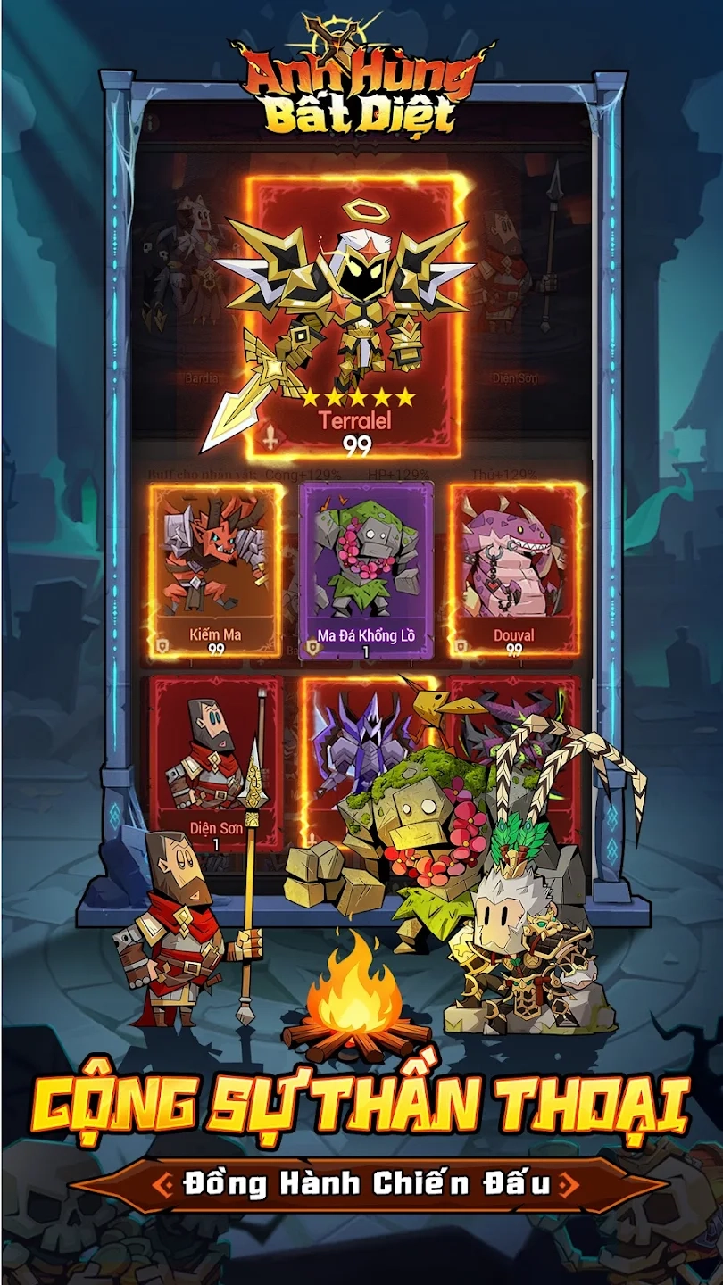 Code Anh Hùng Bất Diệt và hướng dẫn cách nhập