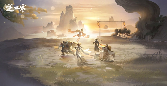 《逆水寒》新自走棋玩法「逆水俠棋」上線,特邀「花輪」擂台主,羅傑、大楷輪番踢館!春節登入送2880時裝自選