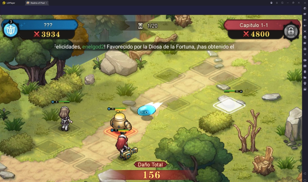 Realms of Pixel — Guía desde cero (Versión Global)