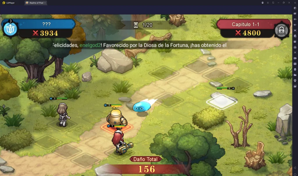 Realms of Pixel — Guía desde cero (Versión Global)