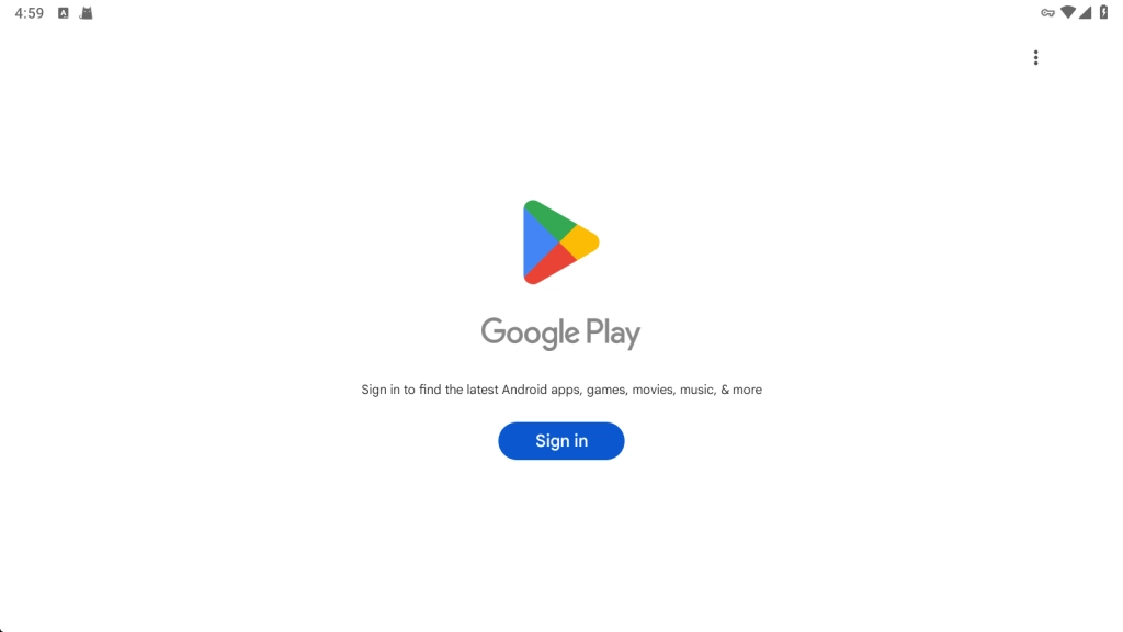 Sign in Google
