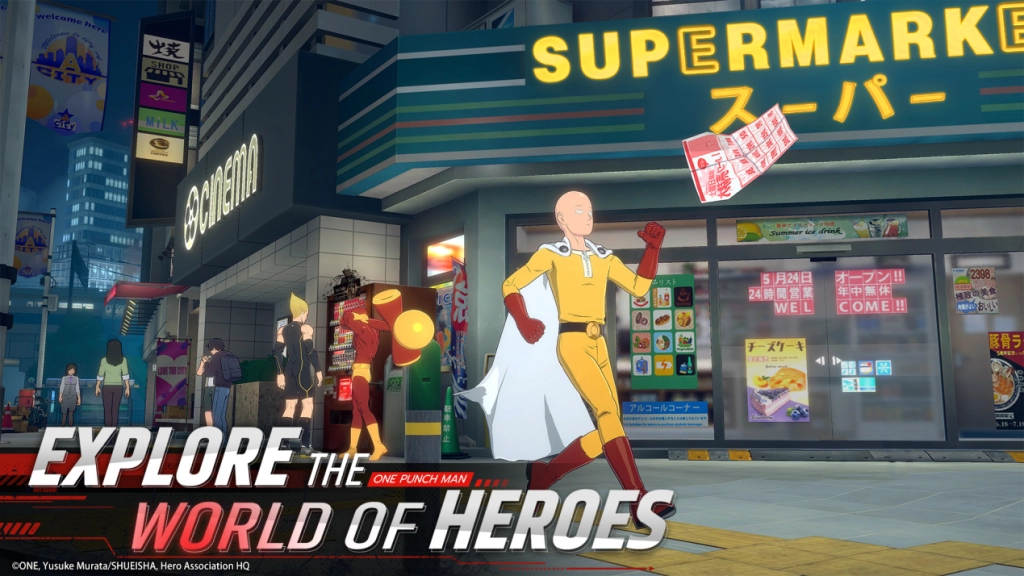 The action game, One Punch Man: World, is scheduled to commence its initial testing on October 18th.
