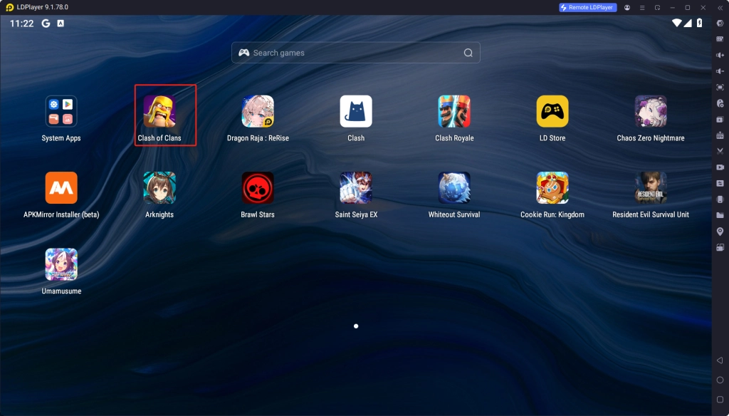 Icon in homescreen Icon in homescreen