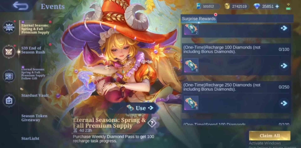 Rewards & Progression