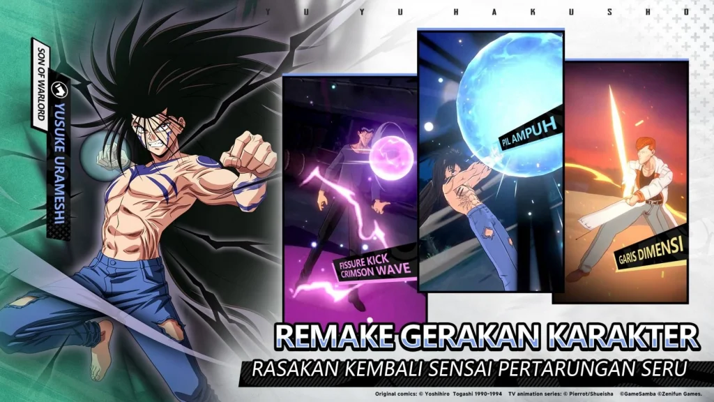 “Yu Yu Hakusho·Slugfest” resmi dirilis di Thailand dan Indonesia! Dapatkan 1M Hadiah Pra-registrasi!