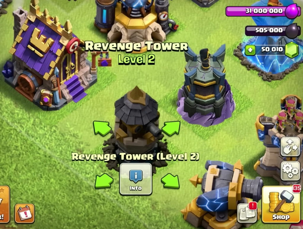 revenge tower