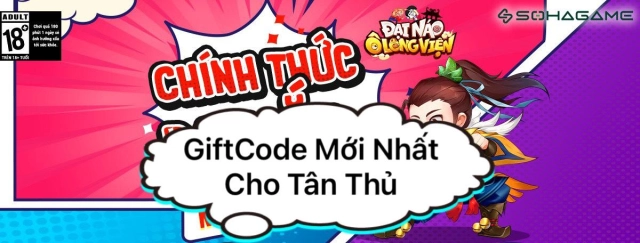 『GIFTCODE』Tổng Hợp GiftCode Đại Náo Ô Long Viện và Hướng Dẫn Cách Nhập