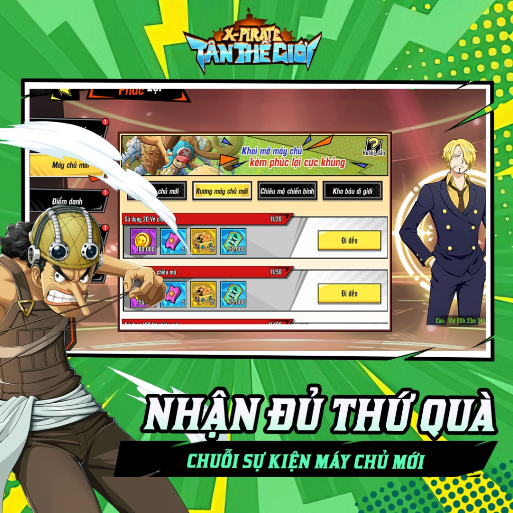 Full bộ code X-Pirates: Tân Thế Giới mới nhất - Hướng dẫn cách nhập chi tiết