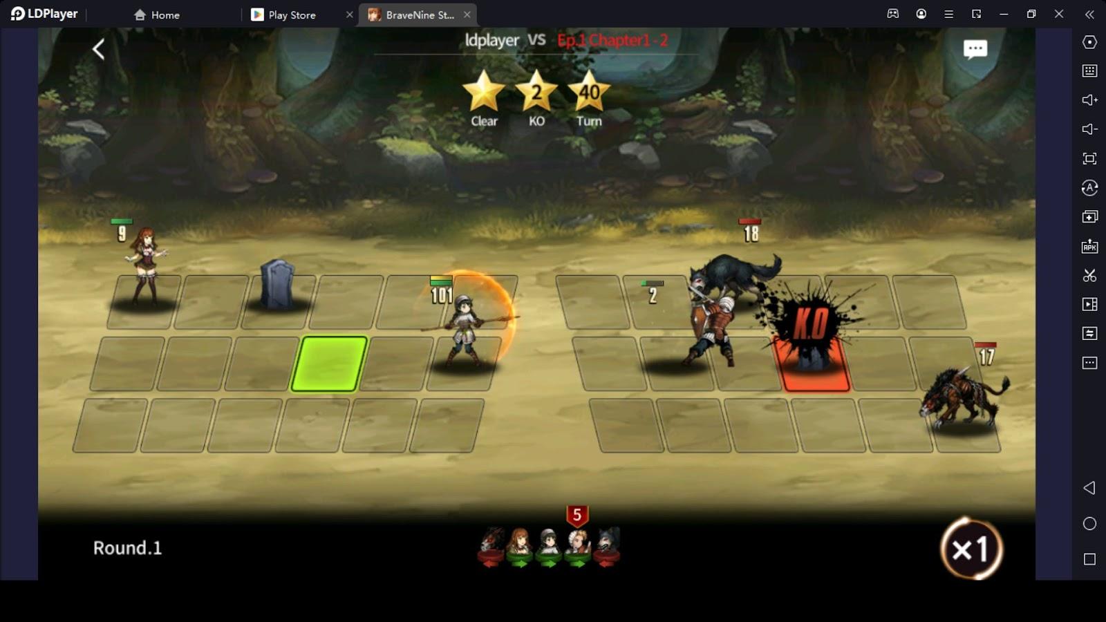 The Gameplay of Bravenine Story