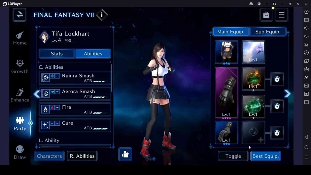 Use the Limit Breaks of Each Character Use the Limit Breaks of Each Character