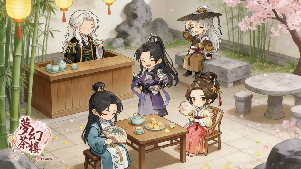 一張含有 花, 洋娃娃, 卡通, 資料表 的圖片

AI 產生的內容可能不正確。